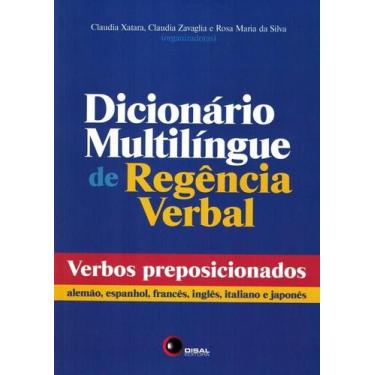 Imagem de Livro - Dicionário multilíngue de regência verbal