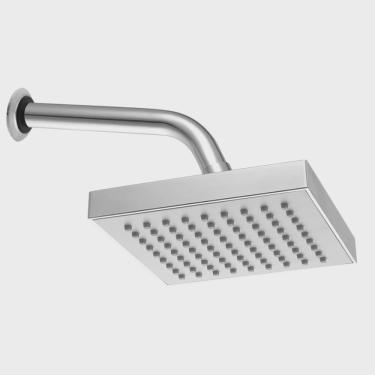 Imagem de Ducha de Parede Cano de Metal 15cm e Bojo em Abs Athena Plus 1964 Bl Meber Metais