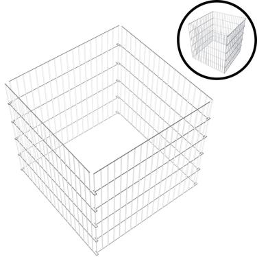 Imagem de Cercado Cercadinho para Cachorro Pet Canil 4 Partes Grande