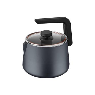 Imagem de Chaleira Tramontina 28596123 2,3L com Tampa de Vidro Azul Marinho