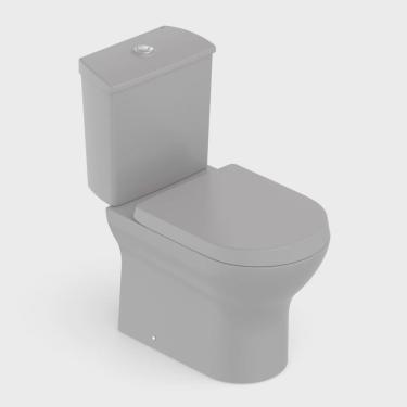 Imagem de Kit Vaso Sanitário com Caixa Acoplada e Assento Soft Close Nexo Roca