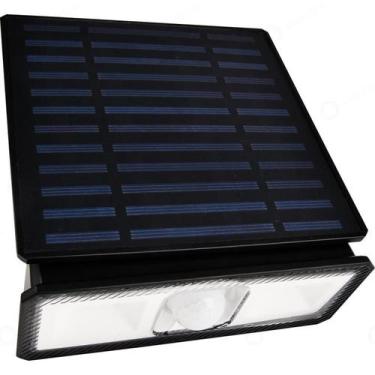 Imagem de Luminária Solar Parede Arandela Externa com Sensor de Presença LED 5W 