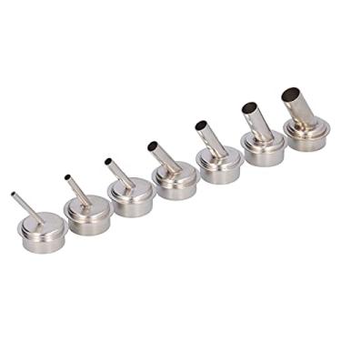 Imagem de 7pcs Kit de Bico de Ar Quente de Ar Quente Versatilidade Alumínio Liga 861 Soldagem Dessolding Station Acessórios