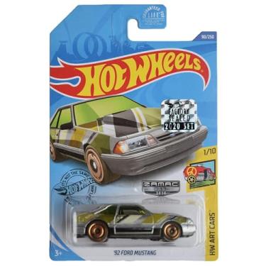 Imagem de Hot Wheels Zamac '92 Ford Mustang, HW Art Cars 1/10 [Silver] 90/250