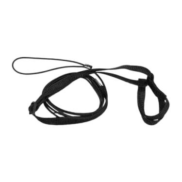 Imagem de Baoblaze Arnês de pássaros e coleira de trenôs de arnês de arnês anti, corda, corda de tração para mynah amorbird cockatiel, M