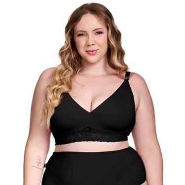 Imagem de Sutiã Plus Size Nayane Rodrigues Gestante Para Amamentação Fecho Práti