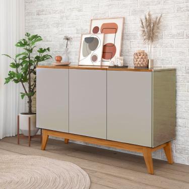 Imagem de Buffet para Sala de Jantar 3 Portas Moderno Gianduia