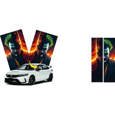 Imagem de Adesivo Personalizado Para Coluna Porta Carro Decorativo 023 - Resitan