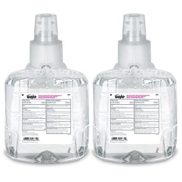 Imagem de Gojo Espuma Antibacteriana Para Lavagem Das Mãos, Fragrância De Ameixa, Recarga De Sabonete Para As Mãos Em Espuma De 1200 Ml Para Dispensador Sem Toque Ltx-12 (Pacote Com 2) - 1912-02