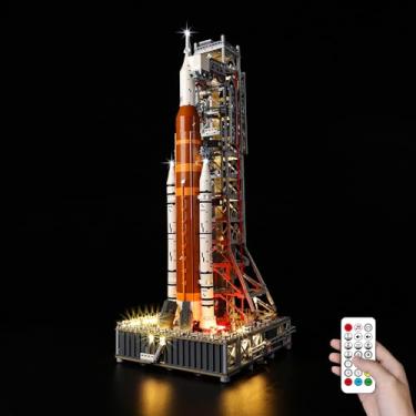 Imagem de Kit de luz LED Kyglaring compatível com Lego10341 para Lego NASA Artemis, conjunto de iluminação projetado para Lego Artemis 10341, sem Lego (versão RC)