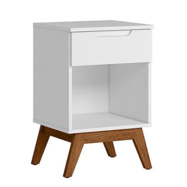 Imagem de Mesa de Cabeceira Alpi 1 GV Branca - Modern