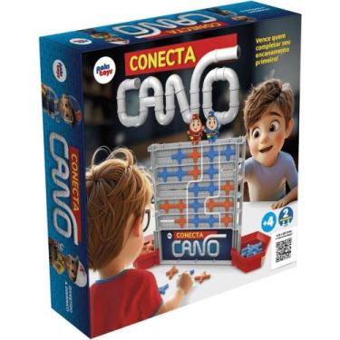 Imagem de Jogo Conecta Cano Estratégico de Encaixe p/ 2 Jogadores - PAKITOYS