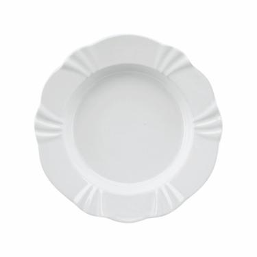 Imagem de Jogo De Pratos Fundos Em Porcelana Soleil Com 6 Peças 24cm Oxford White