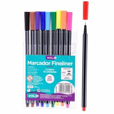 Imagem de Marcador Fineliner 0,4mm Coleção - Onda Pro Unica Marcador Fineliner 0,4mm Coleção - Onda Pro
