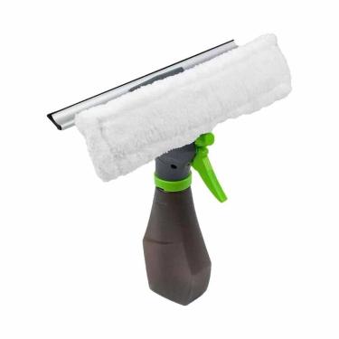 Imagem de Rodo Limpa Vidro 3em1 Spray Regulável Mop Microfibra Lavável
