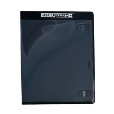 Imagem de Premium MediaPack4All (W/ 4K UHD) Capa Blu-Ray única preta de 12,5 mm (capacidade de 1 disco), para armazenamento de CD/DVD, capacidade única (10)