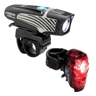 Imagem de NiteRider Farol De Bicicleta (6776) Lumina 1100 Boost/Solas 100 Combo Lanterna Traseira