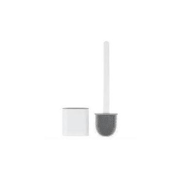 Imagem de Escova sanitaria retangular em silicone esfregador de vaso - HOME