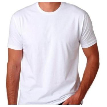 Imagem de Camisa básica gola redonda branca - JS