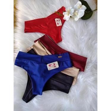 Imagem de Calcinha cinta com renda lateral - P M G