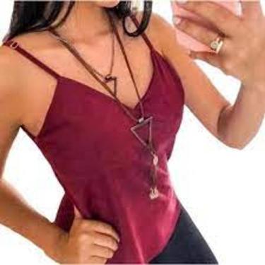 Imagem de Blusa feminina suede manga curta blogueira - filo modas, Marrom, p