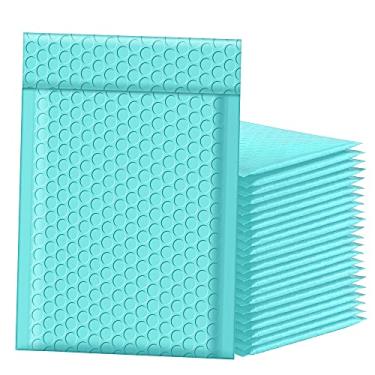 Imagem de Famagic Envelope de Envelope de Plástico Bolha de 15 x 25 cm 50 peças Envelopes de Correio Acolchoado com Bolha de Envio Envelope Selante Azul Petróleo #0