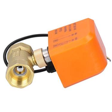Imagem de FTVOGUE Válvula Ruim de Latão Motorizada Com Motor Síncrono para Equipamentos Mecânicos, Fácil de Instalar para Soluções de água Fria/Quente ou Glicol, IP54