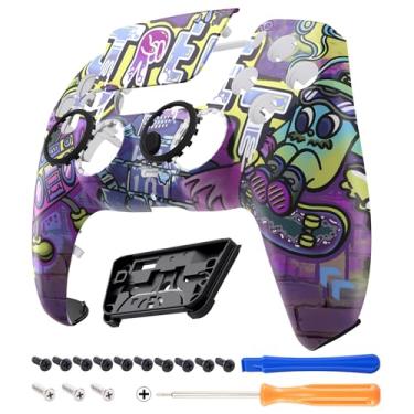 Imagem de eXtremeRate Luna - Touchpad Frontal Redesenhado Compatível Com Controle Ps5 Bdm-010 020 030 040 050, Capa De Substituição Para Painel Street Art Personalizada