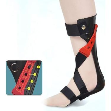 Imagem de Kle Brace - Suporte De Órtese De Tornozelo & Pé Para Pé Caído, Lesão De Nervo, Posição Do Pé & Alivia A Pressão - Ajustável Afo Brace, Right, L