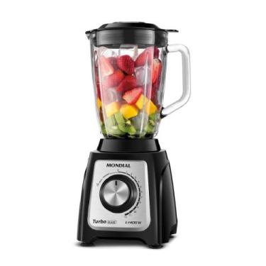 Imagem de Liquidificador Mondial Turbo Glass L-1400-GI 2,2 Litros 1400W com 12 V