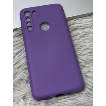 Imagem de Capa Capinha Case Moto Motorola G8 Play/Power/Plus Silicone Aveludado 