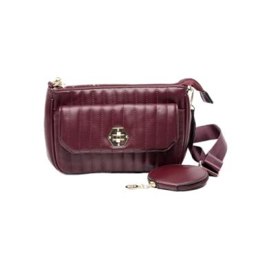 Imagem de Bolsa Feminina Carteira Celular (Vermelha)