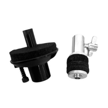 Imagem de YIJU Embreagem para instrumento musical de chimbal, peça de metal resistente e fácil de instalar, embreagem para tambor de jazz com suporte para base de