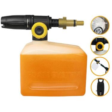 Imagem de Canhão Espuma Snow Foam Difusor Wap Class Preta Lavadora - COMPATÍVEL 