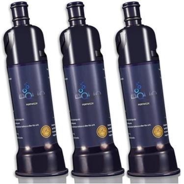 Imagem de F2 WC9I1 ICE 2 filtro de água máquina de gelo compatível com W10565350 W10480323 modelos de substituição de filtro de água de geladeira (3 peças)