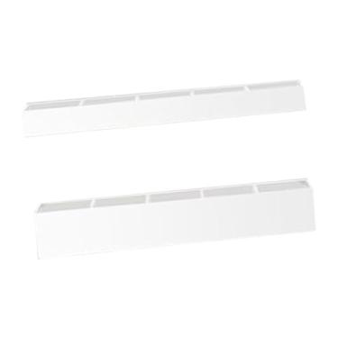 Imagem de Ｂｅｓｇａ Suporte de canudos para porta de armário, organizador de canudos de acrílico, dispensador de armazenamento prático multiuso, reutilizável para, Branco