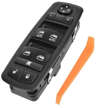 Imagem de XIMAKA Interruptor de janela Power Master compatível com Chrysler 300 2011-2020, 2015-2017 Chrysler 200, 2011-2019 Dodge Charger, Ram 1500 2500 3500 substitui # 68139805AB, 68231818 05AA, 5 6046823AE