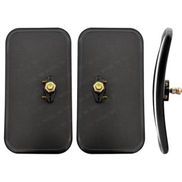 Imagem de Espelho de empilhadeira universal retrovisor compatível com carregador de reboque de caminhão 20.3 cm x 4 1/5.1 cm 2 peças