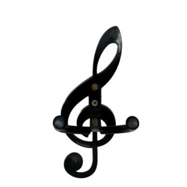 Imagem de Suportes De Violão PRETO Parede Guitarra Baixo Cavaquinho Viola Ukulele(1 UNIDADE)