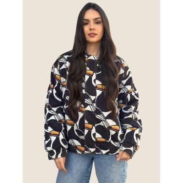 Imagem de Jaqueta Bomber Sarja Copatucano Farm Cor:;Tamanho:M-Feminino