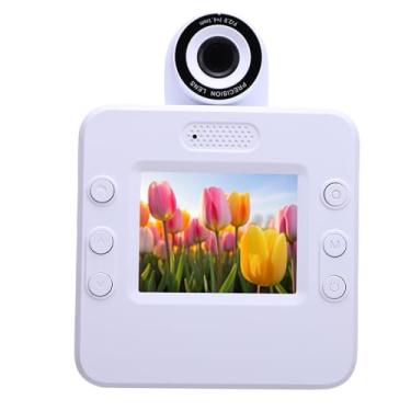 Imagem de GOWENIC Câmera Infantil Impressão Instantânea, Câmera de Impressão Térmica para Estudantes, Digital Infantil de 24MP 1080p, Com de Fotos (WHITE)