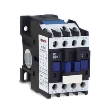 Imagem de Sibratec Contator Tripolar Ic 0910 09a Trifásico 1na 220vca