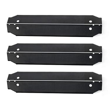 Imagem de Kalomo Placas térmicas de grelha de 33 cm para peças de substituição Dyna Glo Grill, capas de queimador de calor para barraca térmica para Dyna-Glo 3 queimadores de carrinho aberto a gás propano