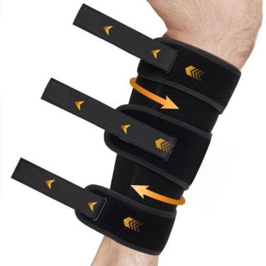 Imagem de Calf Brace Hiball, compressão ajustável para homens e mulheres