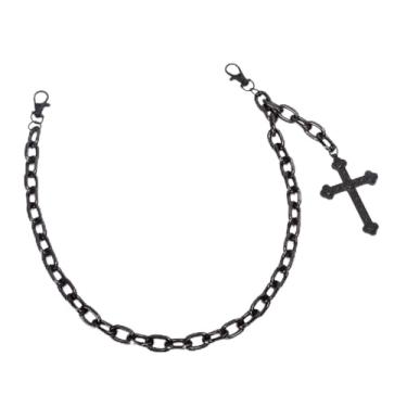 Imagem de Corrente de calça em camadas para homens e mulheres corrente punk hip hop acessórios de roupas vintage correntes jeans, standard, Alumínio, Sem Pedra Preciosa