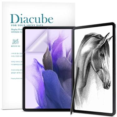Imagem de Diacube [Pacote com 1+1] para Samsung Galaxy Tab S10 Lite 10.9, protetor de tela Paperfeel 1 peça + protetor antirreflexo 1 peça, filme antireflexo fosco com filtro de corte de luz azul, compatível