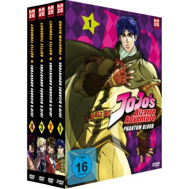 Imagem de Jojo's Bizarre Adventure - Staffel 1- Gesamtausgabe - Bundle - Vo.1-4 - [DVD]