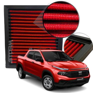 Imagem de Filtro Ar Esportivo RS - Fiat Toro Turbo Diesel