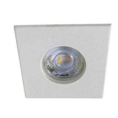 Imagem de Spot Embutir Dicroica Quadrado Branco DL060 POP Bella