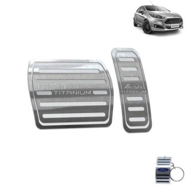 Imagem de Pedaleira Automático New Fiesta Titanium 2014 A 2019 Prata - JR